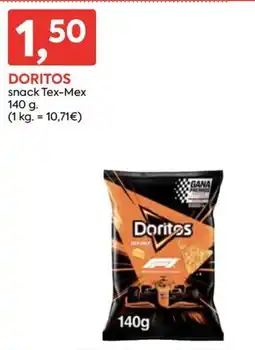 Suma Supermercados Doritos snack Tex-Mex oferta