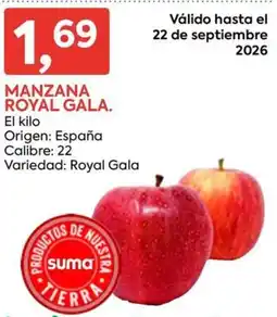 Suma Supermercados suma manzana royal gala oferta