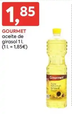 Suma Supermercados Gourmet aceite de girasol oferta