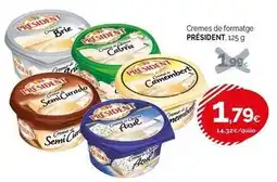 Condis Président - cremes de formatge oferta
