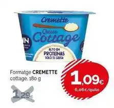 Condis Cremette - formatge cottage oferta