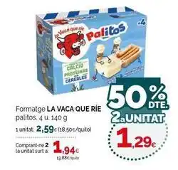 Condis La vaca que ríe - formatge la vaca que rie oferta