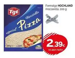 Condis Hochland - formatge mozzarella oferta