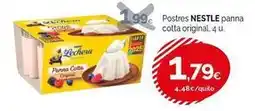 Condis Nestlé - postres panna cotta original oferta
