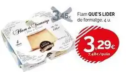 Condis Que's lider - flam de formatge oferta