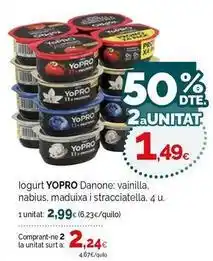 Condis Yopro - iogurt oferta