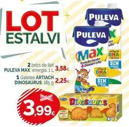 Condis Puleva - 2 brics de llet max oferta