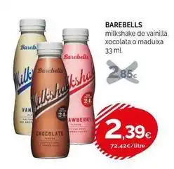 Condis Milkshake de vainilla, xocolata o maduixa oferta