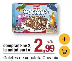 BonpreuEsclat Cuétara - galetes de xocolata oceanix oferta