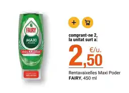 BonpreuEsclat Fairy - rentavaixelles maxi poder oferta