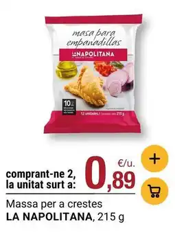 BonpreuEsclat La napolitana - massa per a crestes oferta