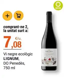 BonpreuEsclat Eco - vi negre logic do penedès oferta