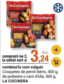 BonpreuEsclat La cocinera - croquetes de pernil ibèric oferta