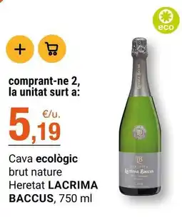 BonpreuEsclat Eco - cava logic brut nature oferta