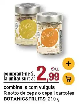 BonpreuEsclat Bath - risotto de ceps o ceps i carxofes oferta