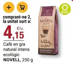 BonpreuEsclat Eco - cafe en gra natural intens logic oferta