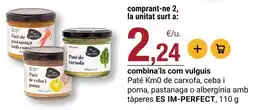 BonpreuEsclat Perfect - pate de carxofa oferta