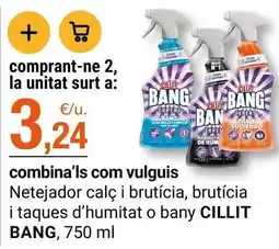 BonpreuEsclat Cillit bang - netejador calc i bruticia, bruticia i taques d'humitat o bany oferta
