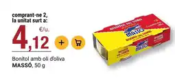 BonpreuEsclat Massó - bonitol amb oli d'oliva oferta
