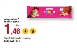 BonpreuEsclat Smileat - snack triboo de xocolata oferta