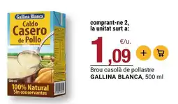 BonpreuEsclat Gallina blanca - brou casolà de pollastre oferta