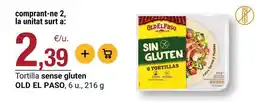 BonpreuEsclat Old el paso - tortilla sense gluten oferta