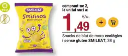 BonpreuEsclat Smileat - snacks de blat de moro ecologics i sense gluten oferta