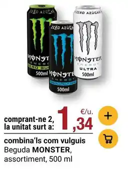 BonpreuEsclat Monster - beguda oferta
