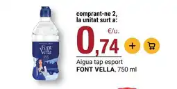 BonpreuEsclat Font vella - aigua tap oferta