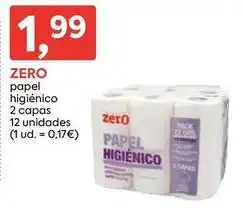 Suma Supermercados Papel higiénico 2 capas 12 unidades oferta