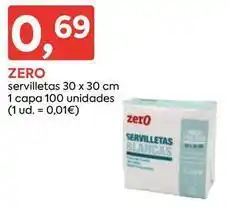 Suma Supermercados Cam - servilletas 30 x 30 cm 1 capa 100 unidades oferta