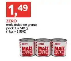 Suma Supermercados Maíz dulce en grano oferta