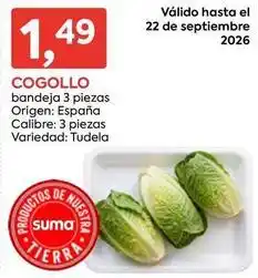 Suma Supermercados Origen - cogollo oferta