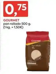 Suma Supermercados Gourmet - pan rallado oferta