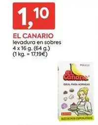 Suma Supermercados Pastor canario - levadura en sobres oferta