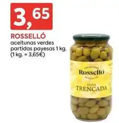 Suma Supermercados Aceitunas verdes oferta