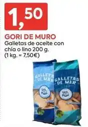 Suma Supermercados Galletas de aceite con chia o lino oferta
