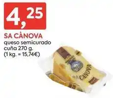 Suma Supermercados Queso semicurado cuna oferta