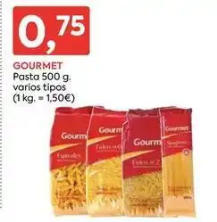 Suma Supermercados Gourmet - pasta oferta