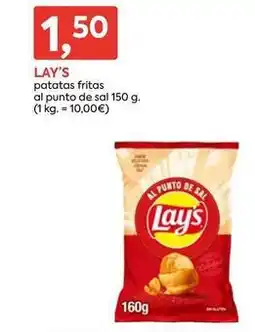 Suma Supermercados Lay's - patatas fritas al punto de sal oferta