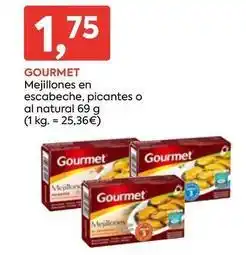 Suma Supermercados Gourmet - mejillones en escabeche oferta
