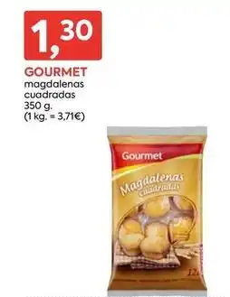 Suma Supermercados Gourmet - magdalenas cuadradas oferta