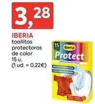 Suma Supermercados Iberia - toallitas protectoras de color oferta