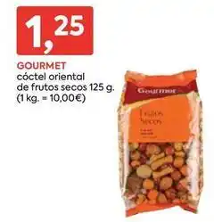 Suma Supermercados Gourmet - cóctel oriental de frutos secos oferta