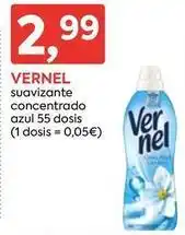 Suma Supermercados Vernel - suavizante concentrado azul 55 dosis oferta