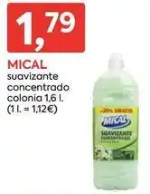 Suma Supermercados Mical - suavizante concentrado colonia oferta