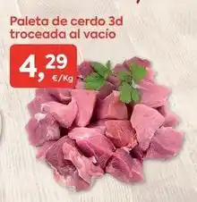 Suma Supermercados Paleta de cerdo 3d troceada al vacío oferta