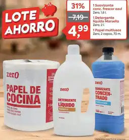Suma Supermercados 1 suavizante conç. frescor azul zero oferta