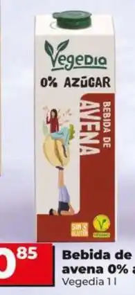 Dia Vegedia - bebida de avena 0% azúcar oferta