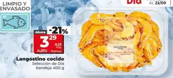 Dia Seleccion de dia - langostino cocido oferta
